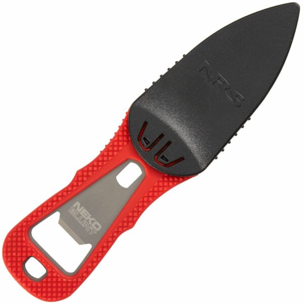 Neko Titanium Blunt Knife Red - Bilde 2