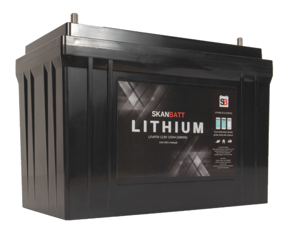 SKANBATT Bluetooth Lithium Batteri 12V - Bilde 6