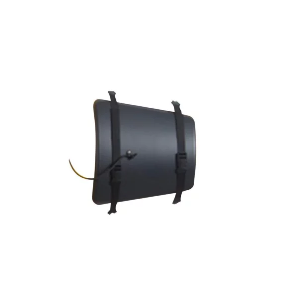 UMAT-153 Plastic cover, small, front (cover, foam, hardware)