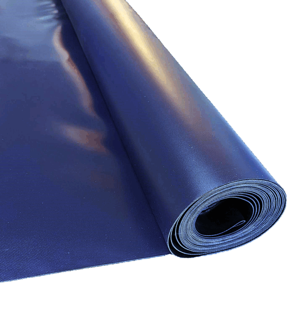 PVC Duk Mørk Blå 1,5m pr. meter