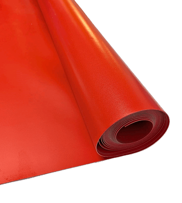 PVC Duk Rød 1,5m pr. meter