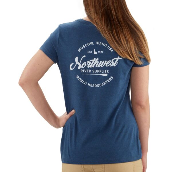 NRS W's Flagship T-Shirt M Deep Royal Blue - Bilde 2