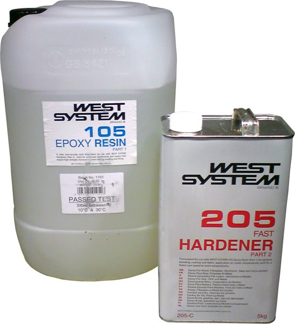 West System C-pakke, 30 kg 105/205 (standard herder)