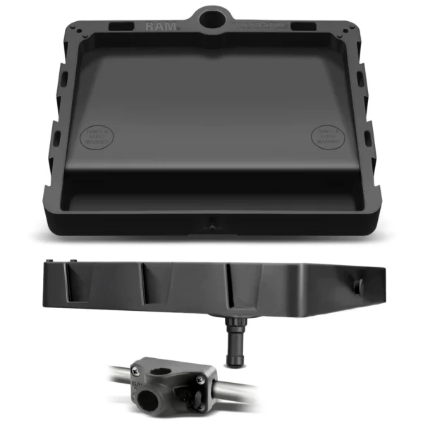 RAM Stack-N-Snow Bait board with Bulkhead Rail Adapter Kit