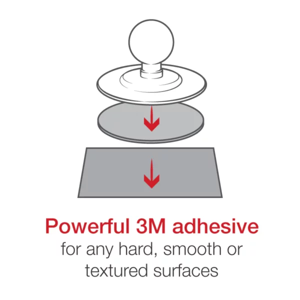 RAM ADHESIVE BASE RAM X-GRIP 5 - Bilde 5