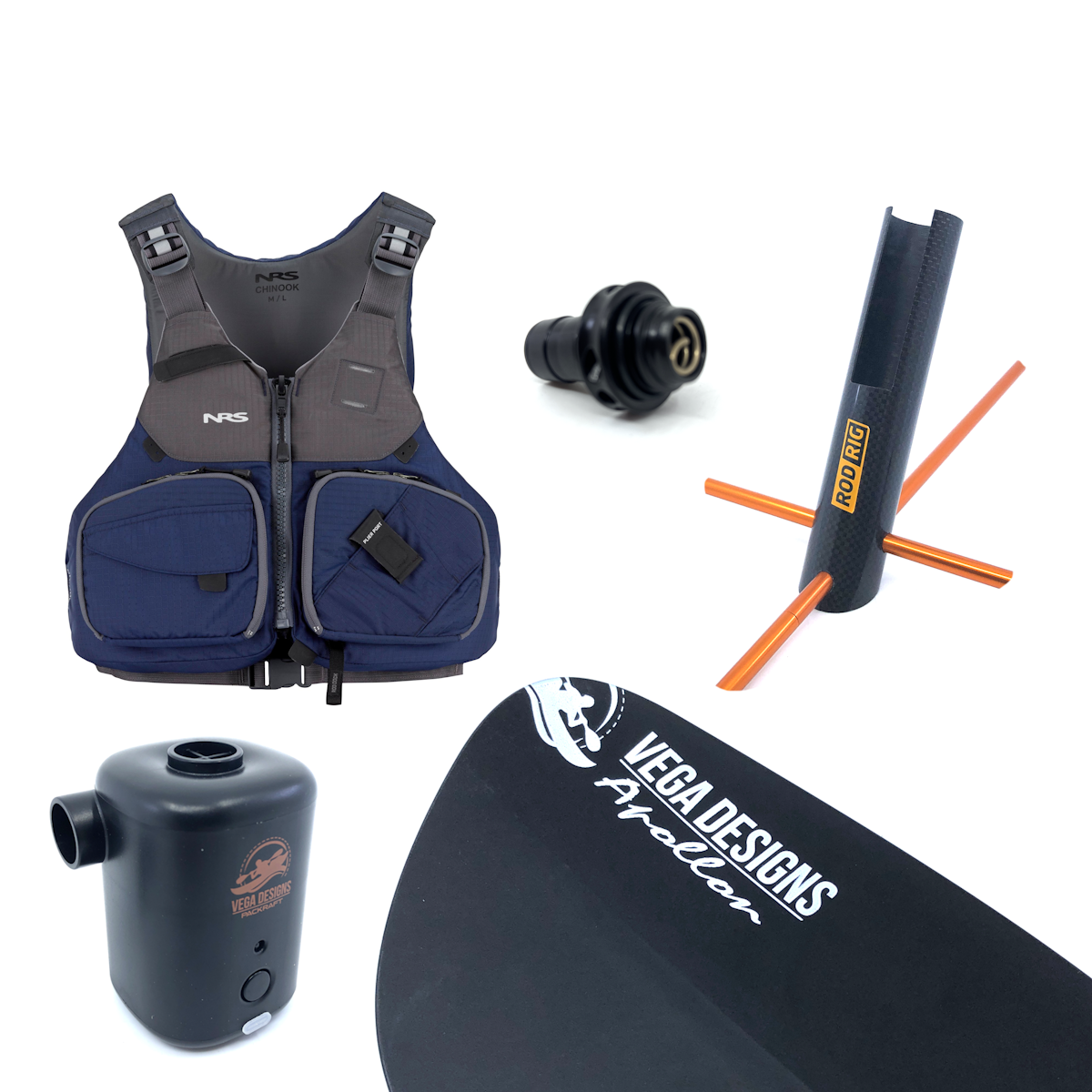 Packraft utstyrspakke 4 - Full pakke