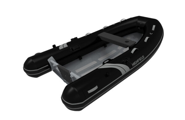 Highfield 290 Ultralite Aluminium RIB - Sort