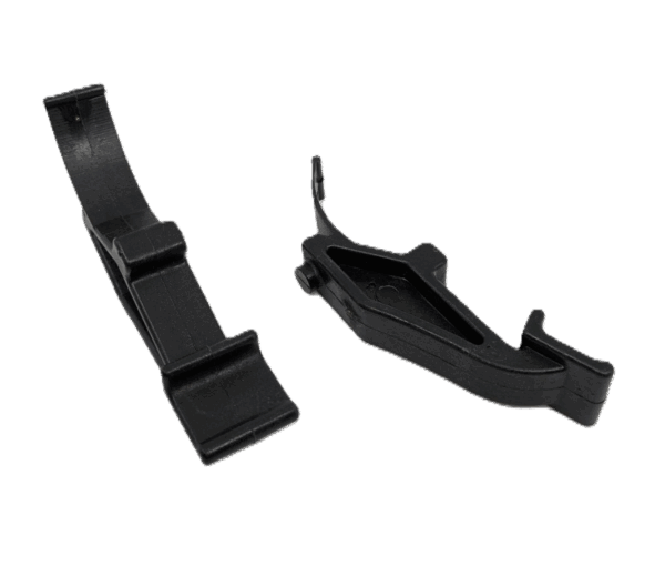 Skeg, Injection-Molded Black Polycarbonate
