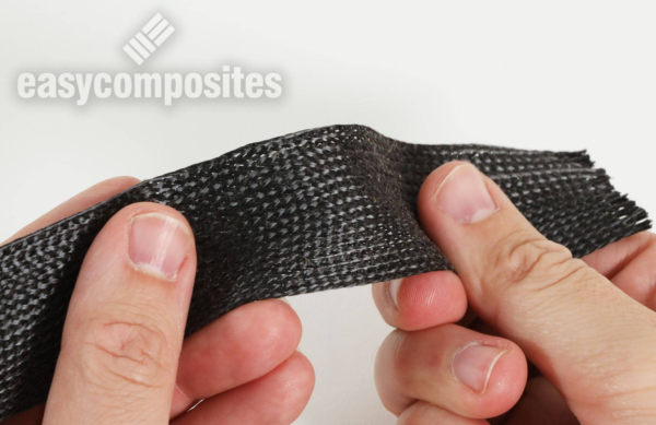 Aramid Seam Tape, 300g, 25mm - sort pr. m.