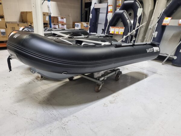 West Alu Rib 270 Deluxe - Sort/Grå