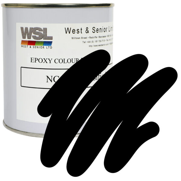 Sort fargepigment - 500 gr.