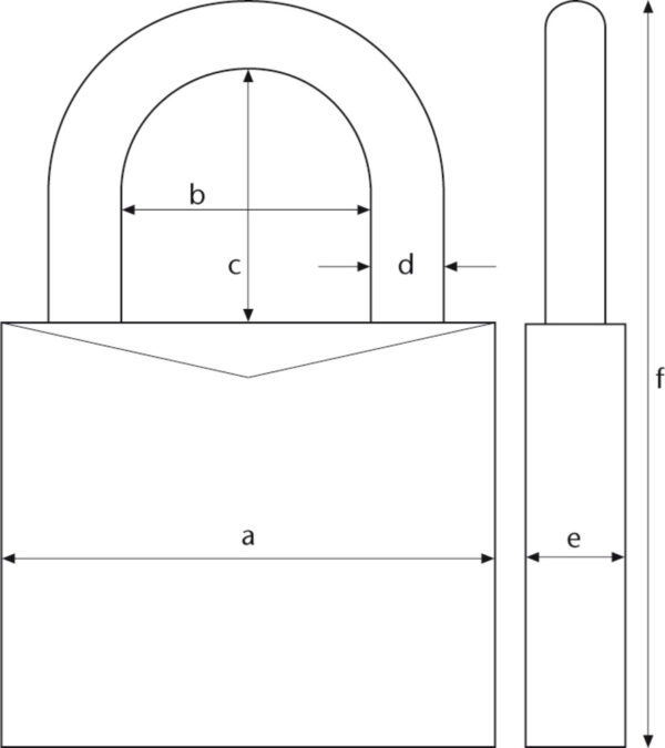 Hengelås Abus 180IB/50 m/kodelås lang - Bilde 6