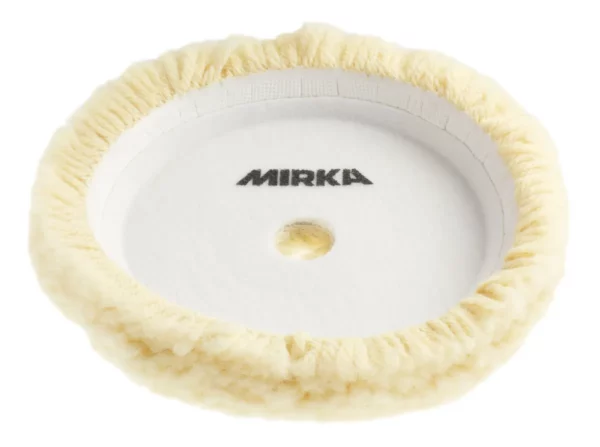 Mirka Poleringspad Flettet ull 150 mm, borrelås - Bilde 3