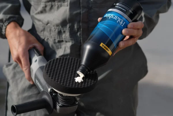 Mirka Poleringspad Svamp Pro Ø150mm, Sort - Bilde 2