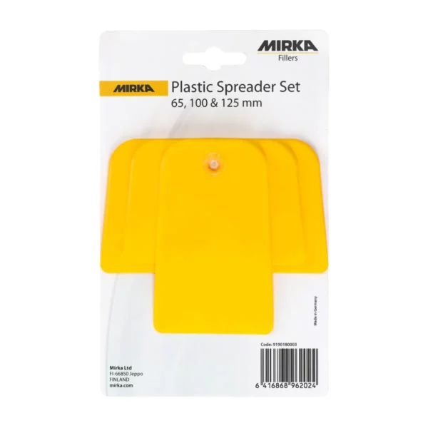 Mirka Plastikksparkel sett 3 stk, 65, 100 og 125 mm
