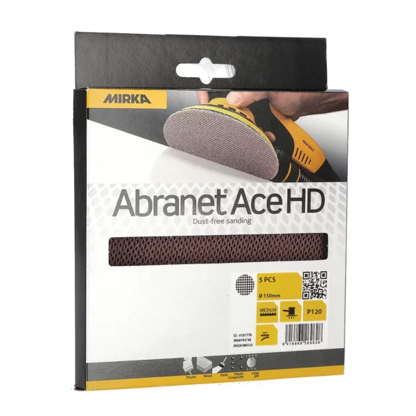 Abranet ACE HD Sliperondell 150mm Grip, 5 pk - Bilde 5