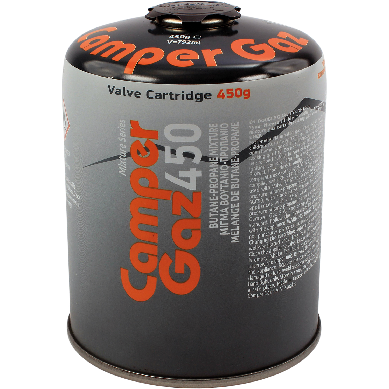 Camper Gaz gassboks m/gjenger - 450 g