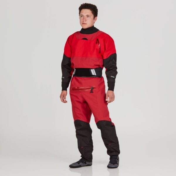 NRS Men's Jakl GORE-TEX Pro Dry Suit - Rød - Str. Medium - Bilde 4