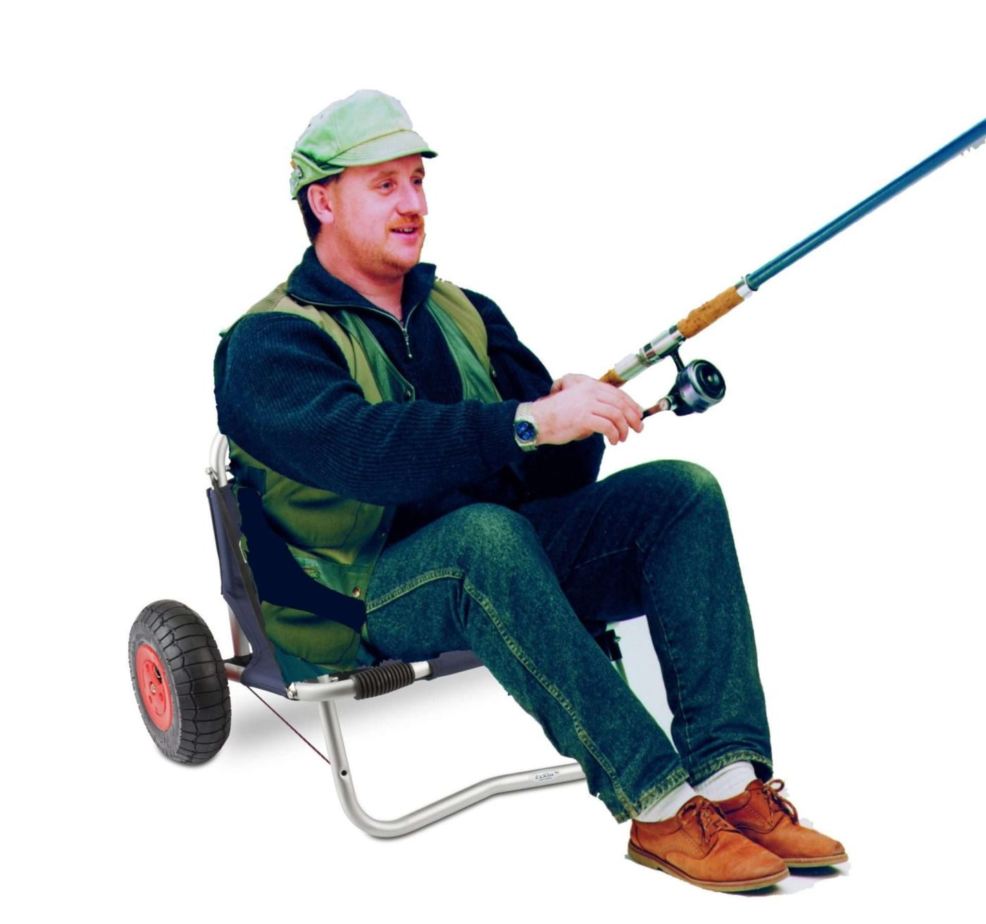 Eckla Expedition 260 Kano og kajakktrallem/luftfylte hjul - Bilde 4