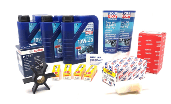 Servicekit til Mercury 40 HK, 50 HK og 60 HK EFI utenbordsmotor m/motor- og girolje