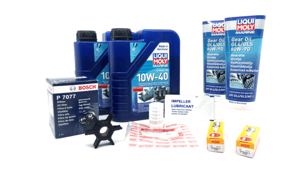Servicekit til Yamaha F15C og F20B utenbordsmotor m/motor- og girolje