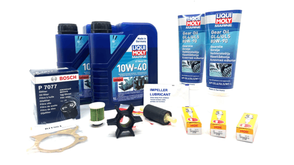 Servicekit til Yamaha F30B og F40F utenbordsmotor m/motor- og girolje