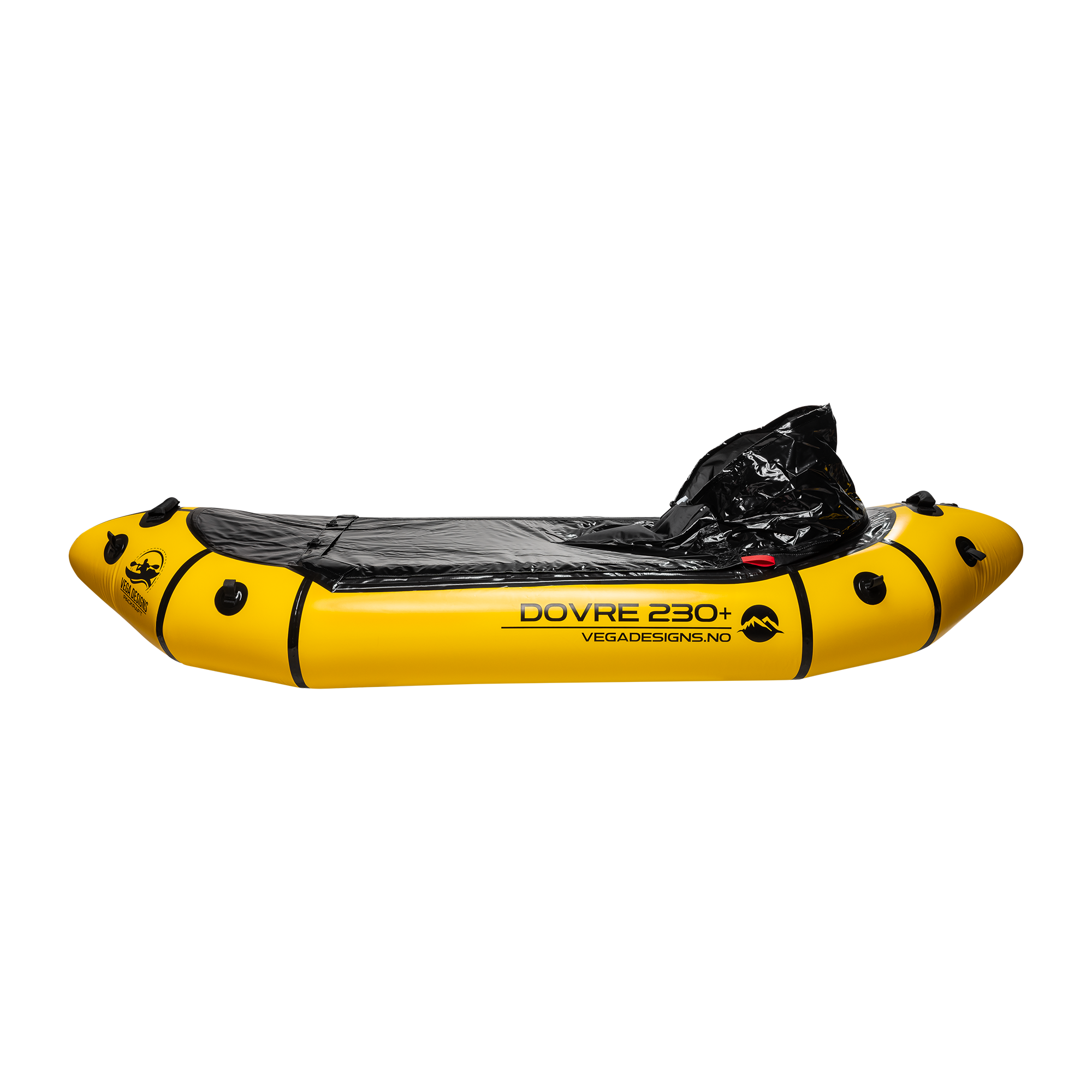 VD Packraft - Dovre Ultralight 230 - m/spruttrekk - Gul - Bilde 5