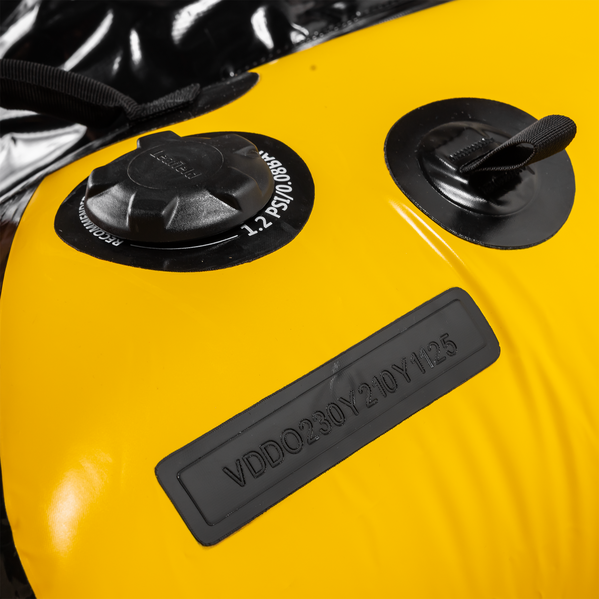 VD Packraft - Dovre Ultralight 230 - m/spruttrekk - Gul - Bilde 15