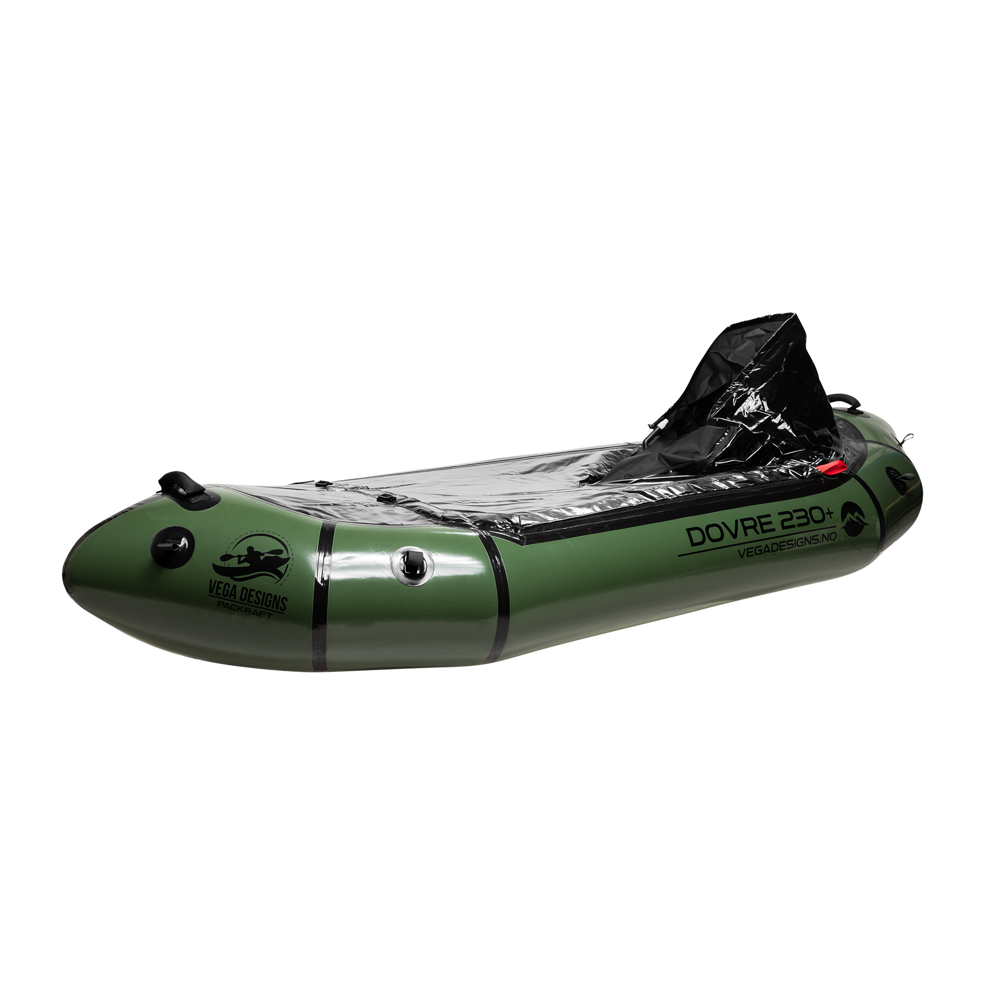 VD Packraft - Dovre Ultralight 230 - m/spruttrekk - Grønn