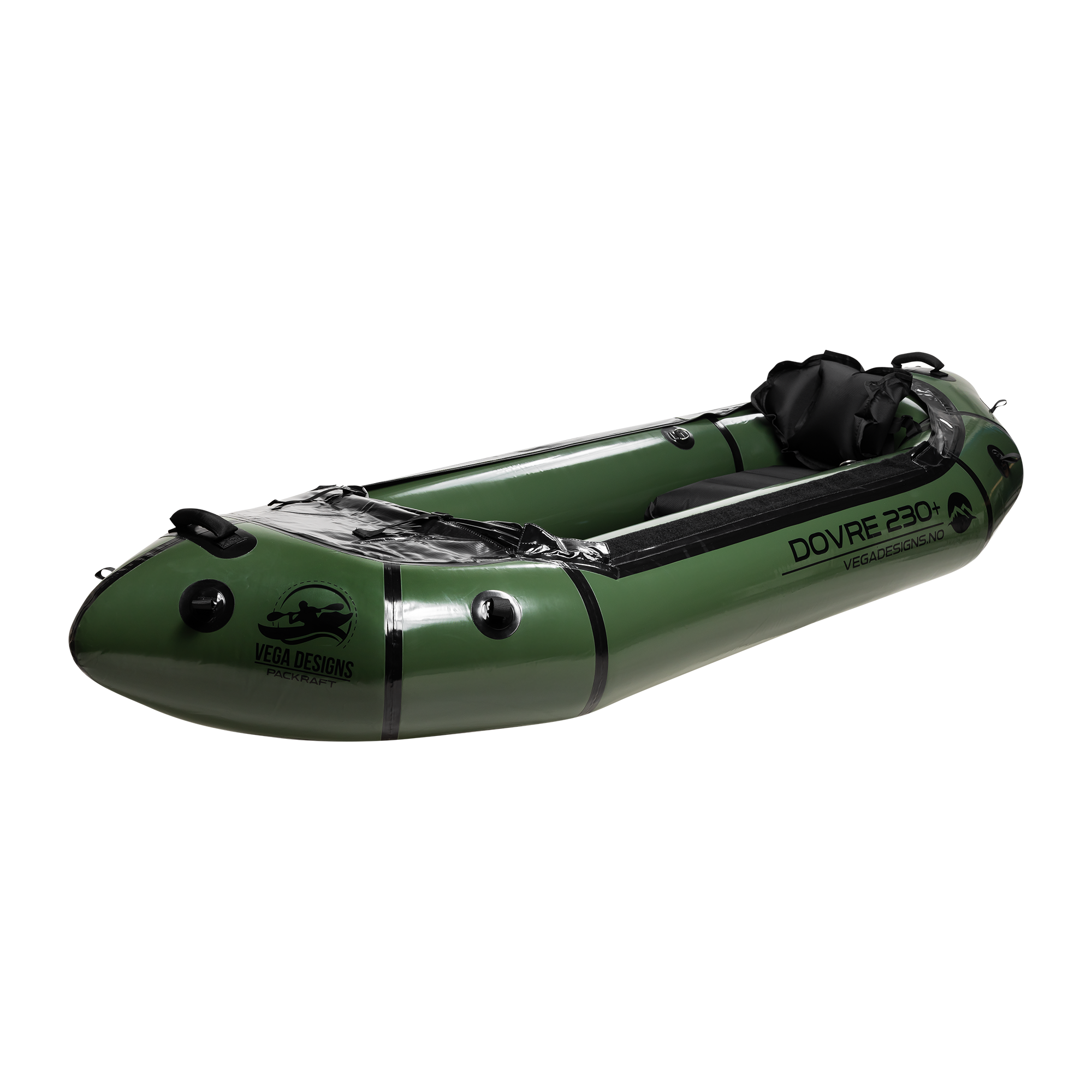 VD Packraft - Dovre Ultralight 230 - m/spruttrekk - Grønn - Bilde 2