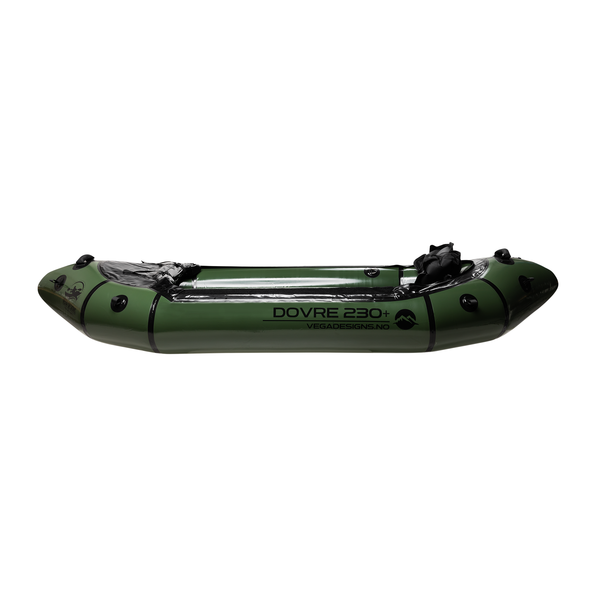 VD Packraft - Dovre Ultralight 230 - m/spruttrekk - Grønn - Bilde 3