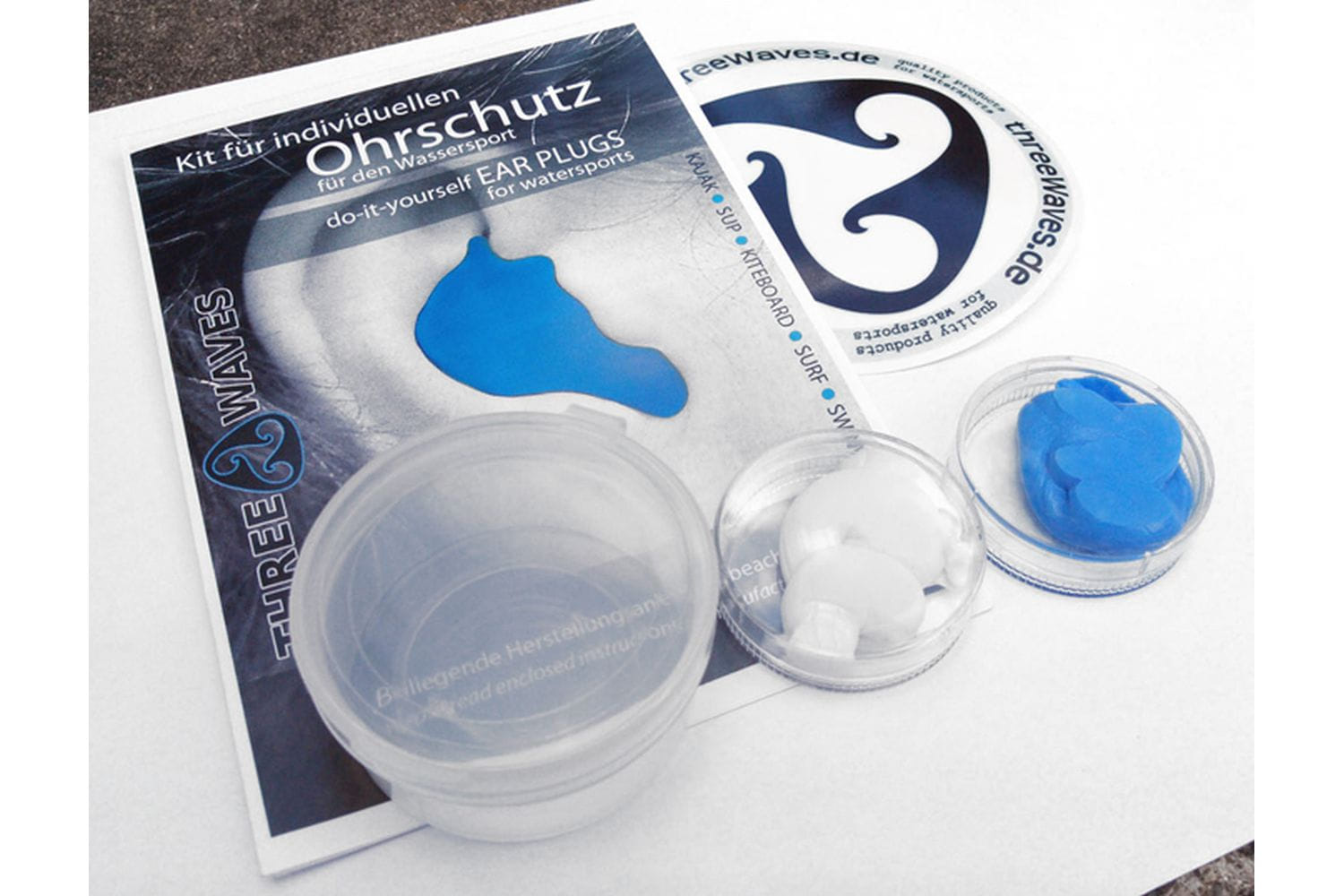 threeWaves custom moulded Ear Plugs - Bilde 2