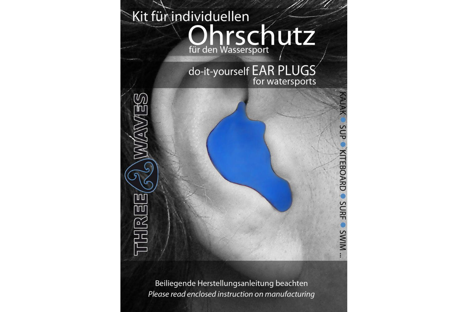 threeWaves custom moulded Ear Plugs