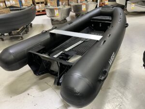 West Alu Rib 380 Deluxe - Sort/Grå