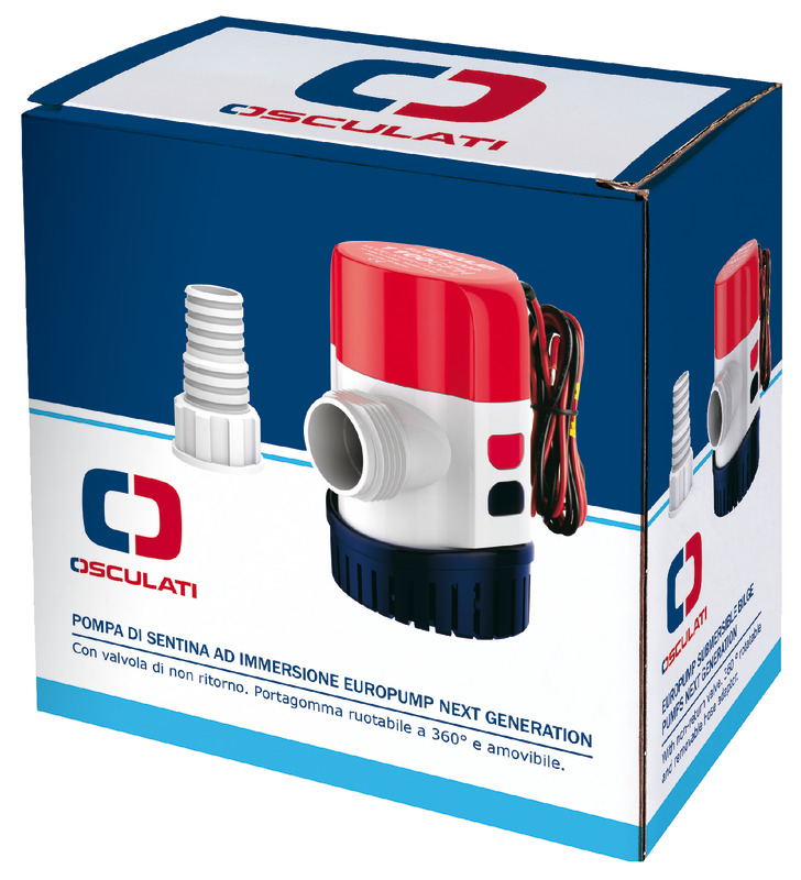 Lensepumpe 2000gph 24V - Bilde 3