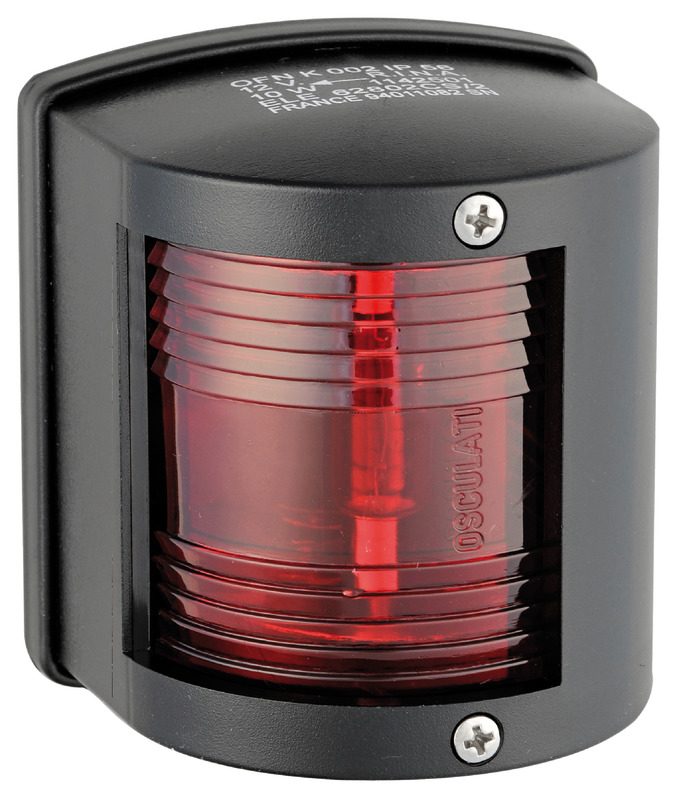 Lanterne Utility 77 Sort/112.5° Babord