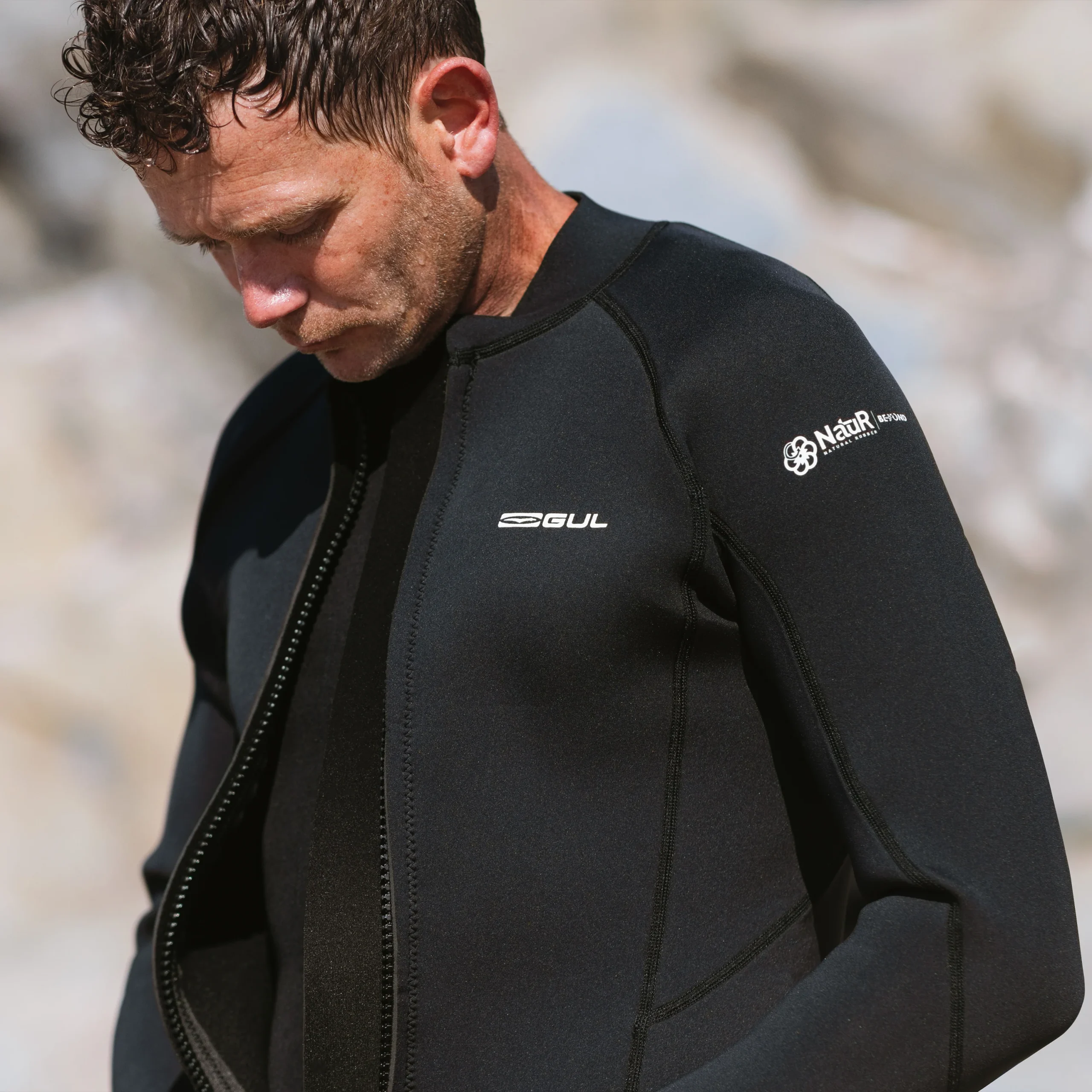 GUL RESPONSE 3MM FL NATUR JACKET - Bilde 3