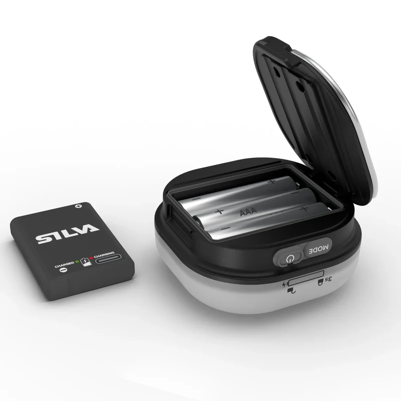 Silva Oppladbar lampe, Glow Sort - Bilde 4