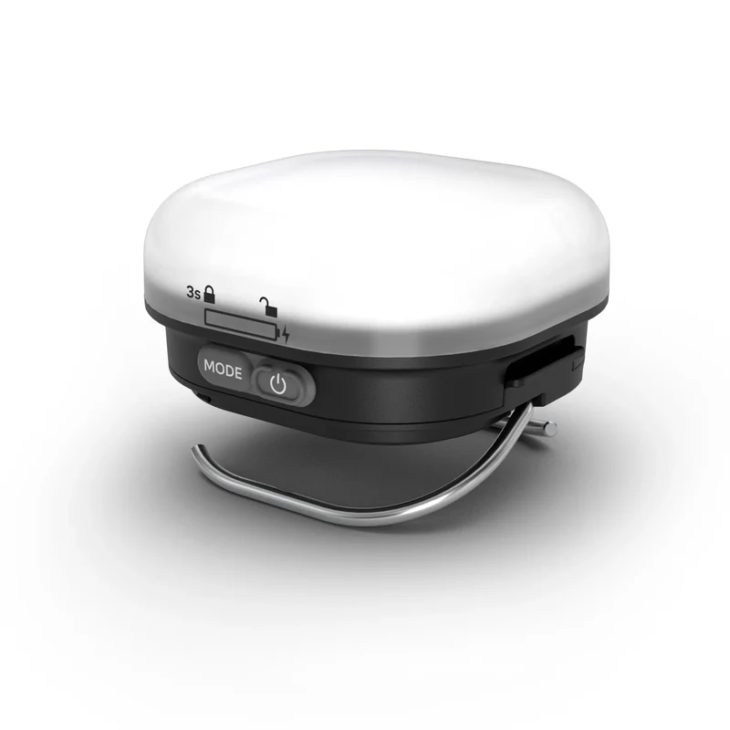 Silva Oppladbar lampe, Glow Sort
